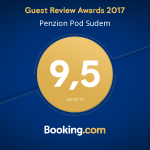 Naše hodnocení na Booking.com 2017